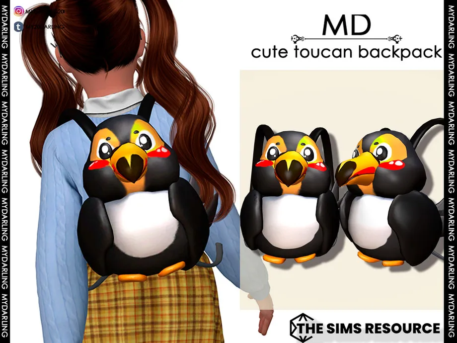 w-920h-690-3533981.jpg cute toucan backpack Child - Image 1