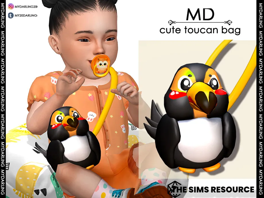 cute toucan bag Infant