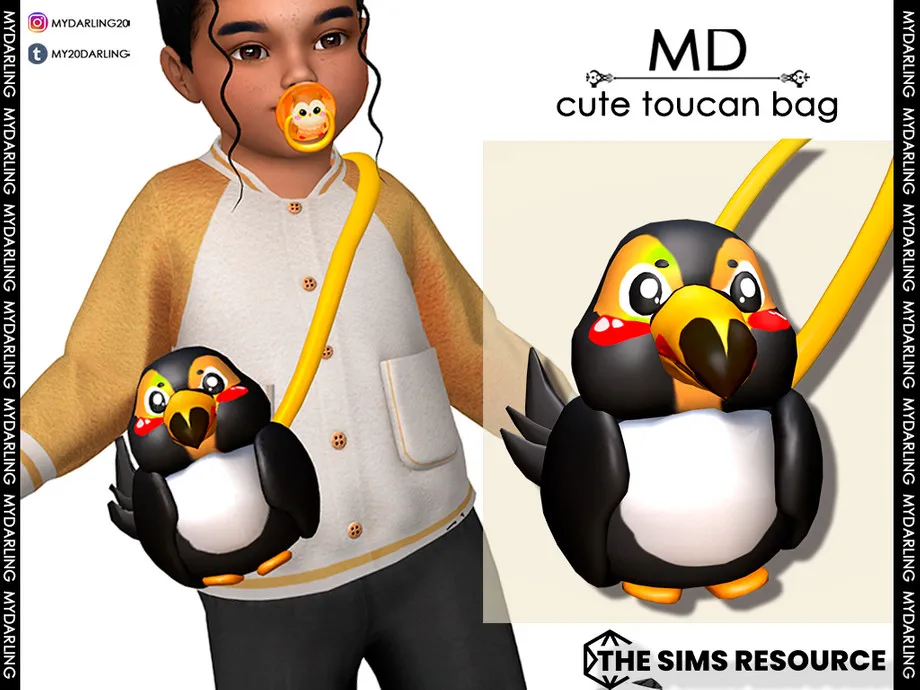 cute toucan bag  Toddler
