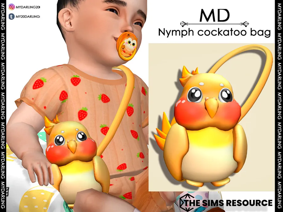 nymph cockatoo bag Infant