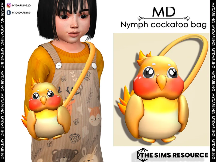 nymph cockatoo bag Toddler
