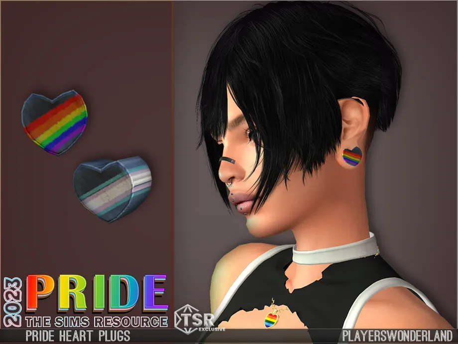Pride Heart Plugs