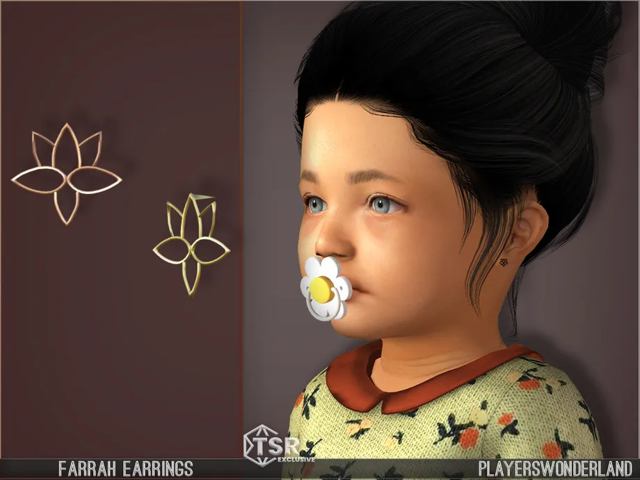 Farrah Earrings Toddler