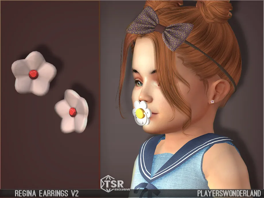 Regina Earrings V2 Toddler