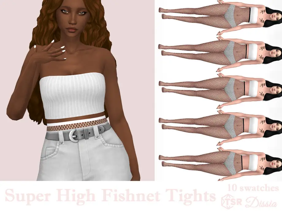 Super High Fishnet Tights