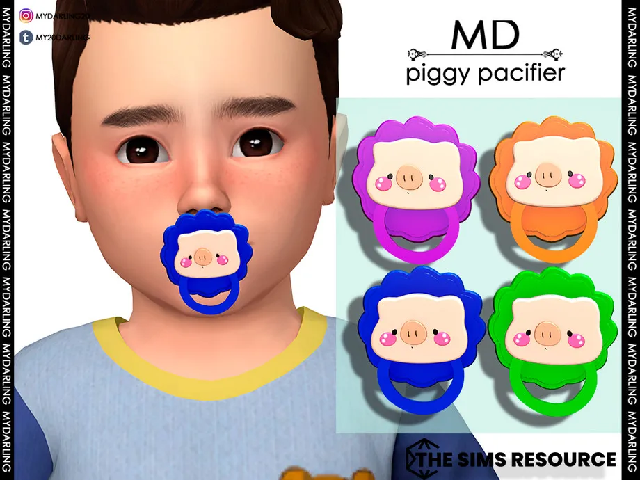 piggy pacifier Toddler