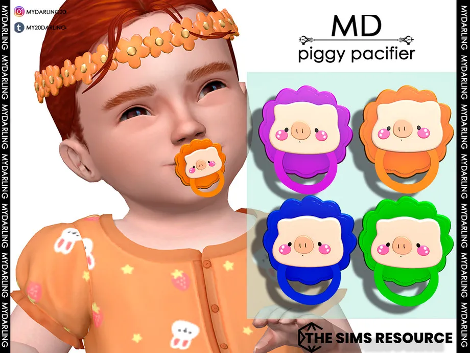 piggy pacifier Infant