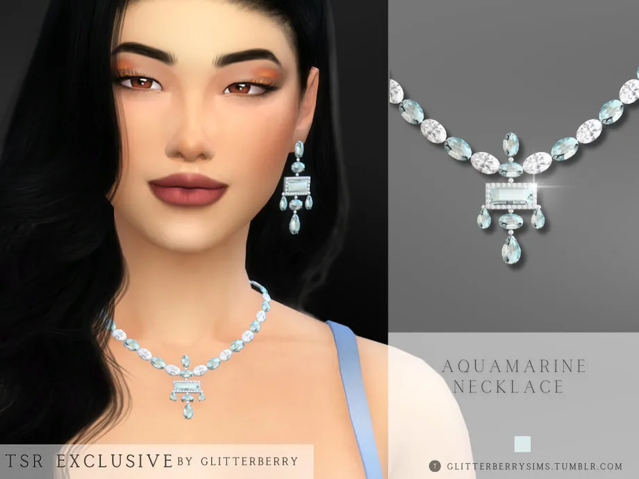 Aquamarine Necklace