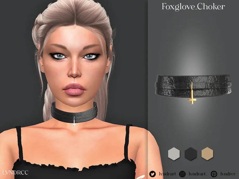 Foxglove Choker