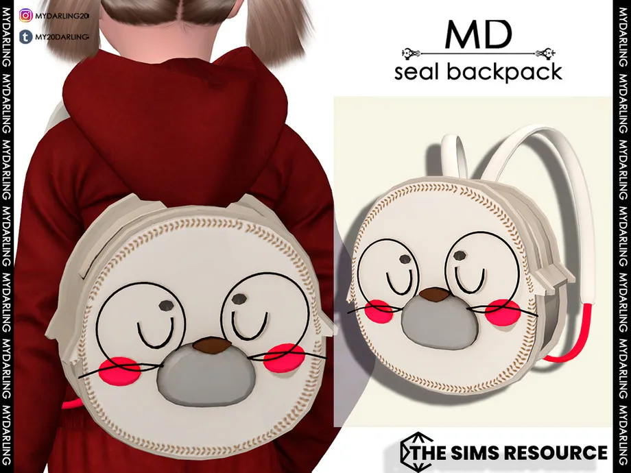seal backpack Child