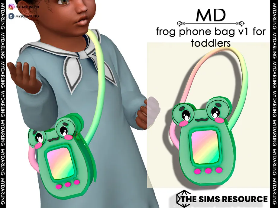 frog phone bag v1 for toddlers