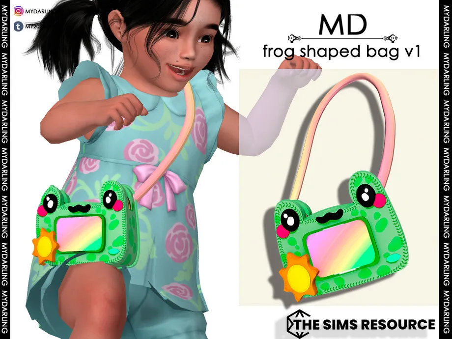 frog shaped bag v1 for toddlers