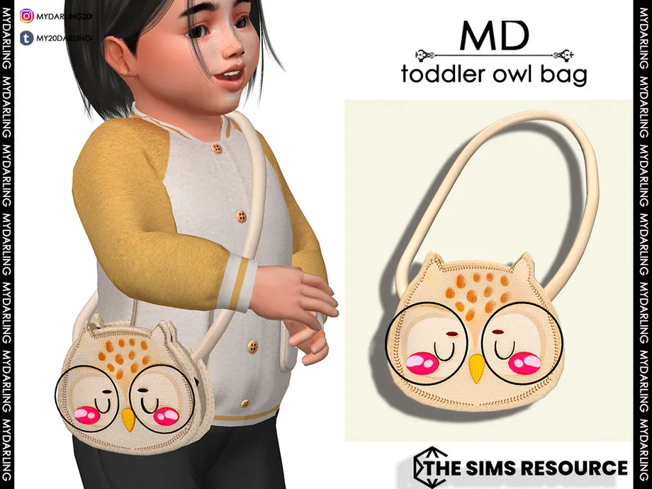 toddler owl bag
