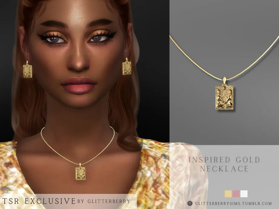 Inspired Gold Necklace
