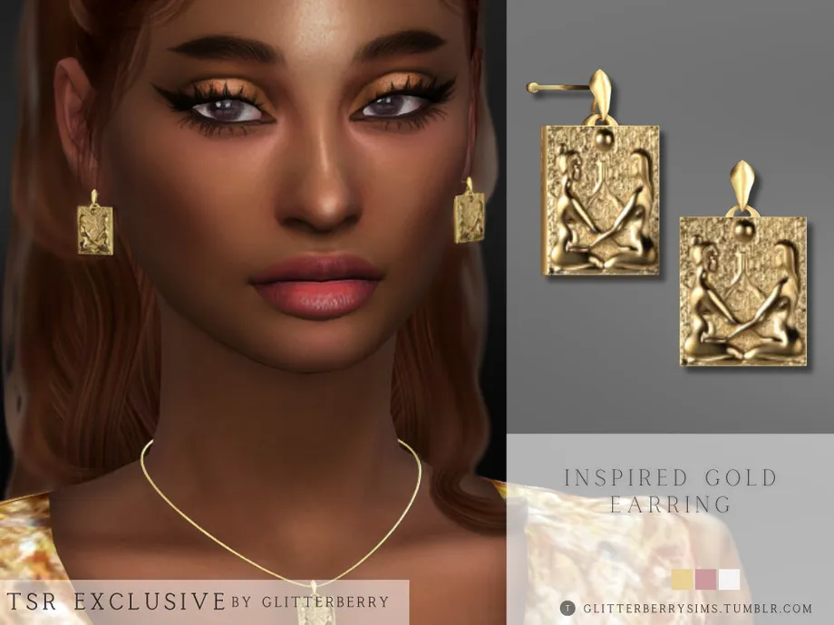 Inspired Gold Earrings
