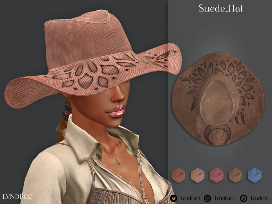 Suede Hat