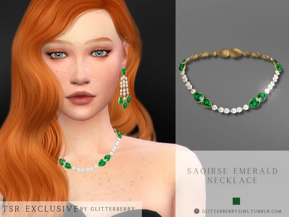Saorise Emerald Necklace