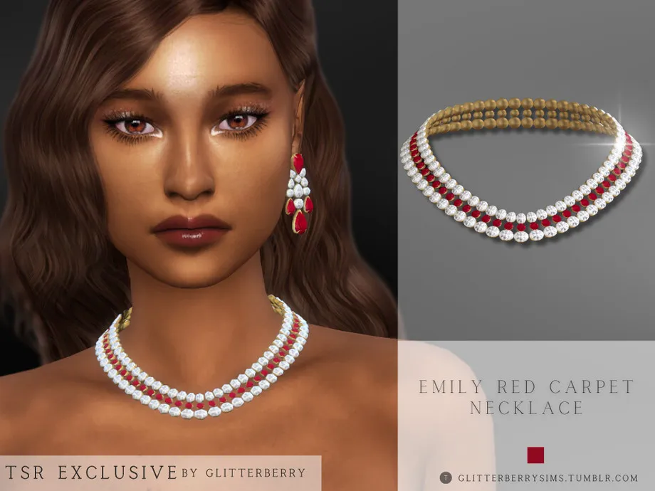 Emily Red Carpet Necklace