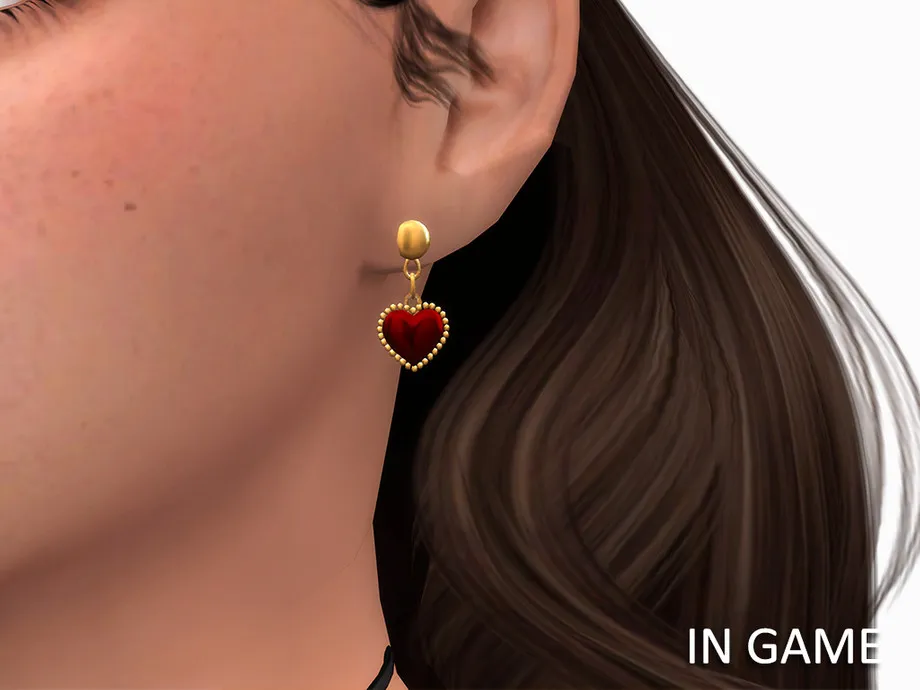 Heartburn Earrings for children