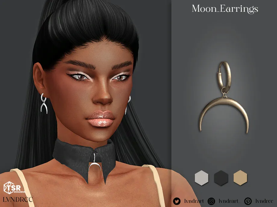 Moon Earrings