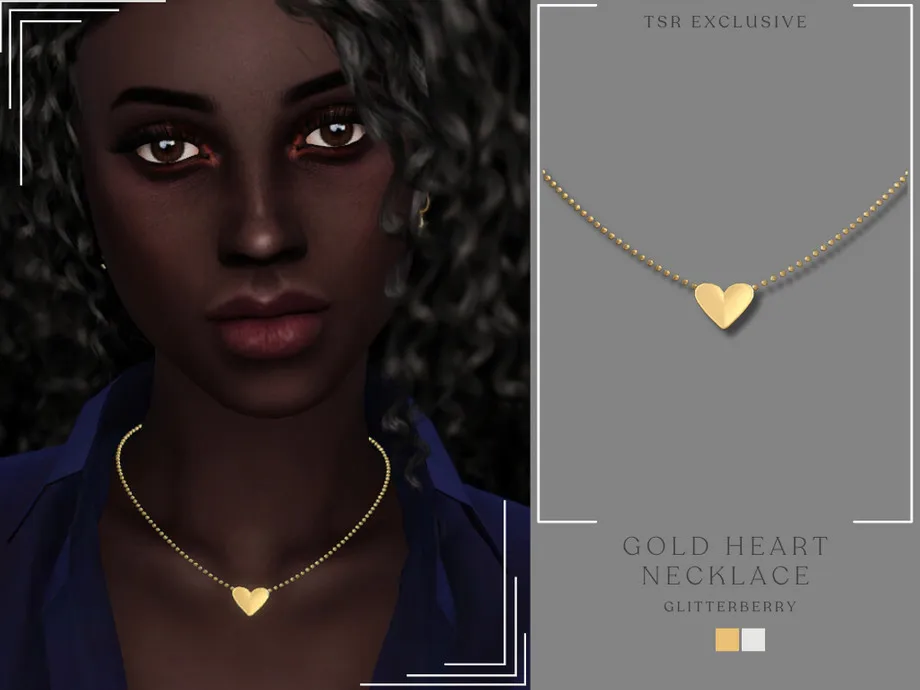 Gold Heart Necklace