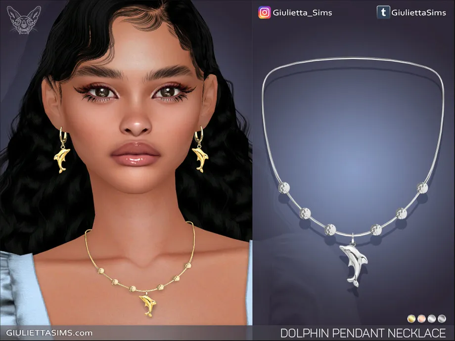 Dolphin Pendant Necklace