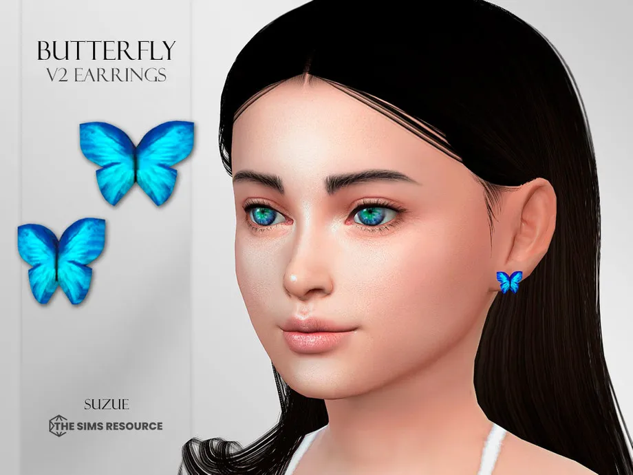 Butterfly Earrings V2 Child