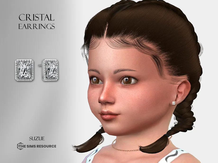 Cristal Earrings Toddler