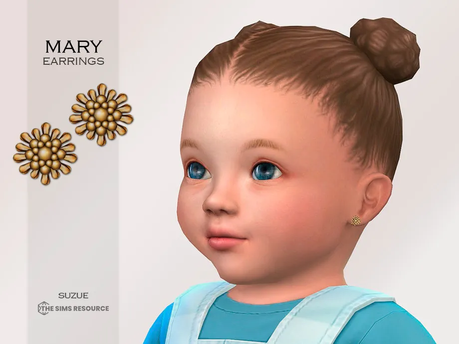 Mary Earrings Infant