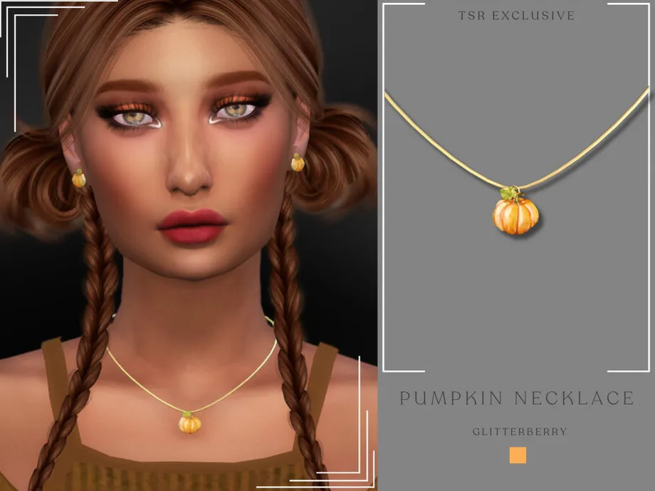 Pumpkin Necklace