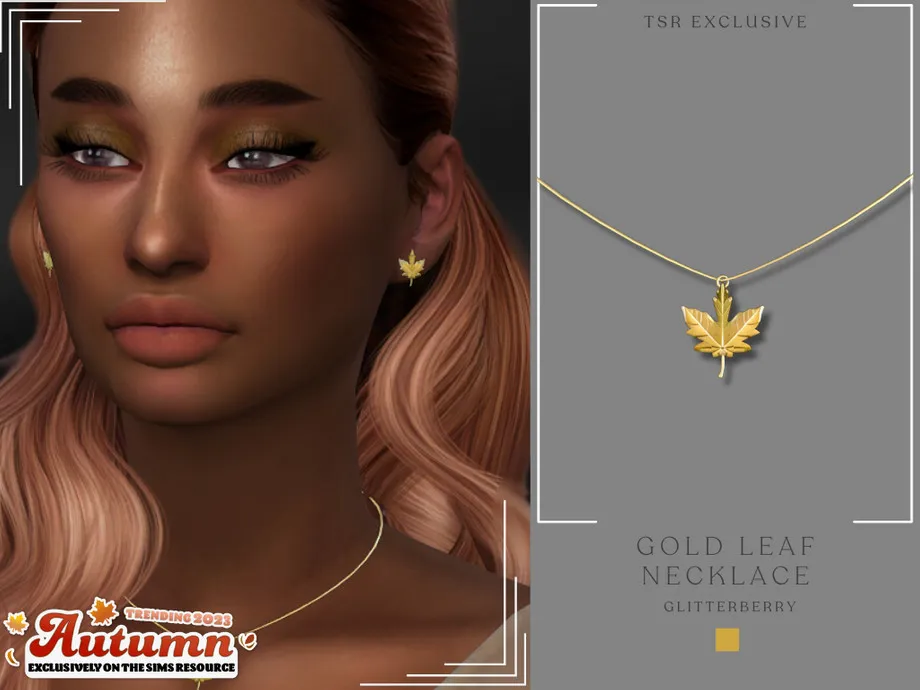Autumn Leaf Necklace