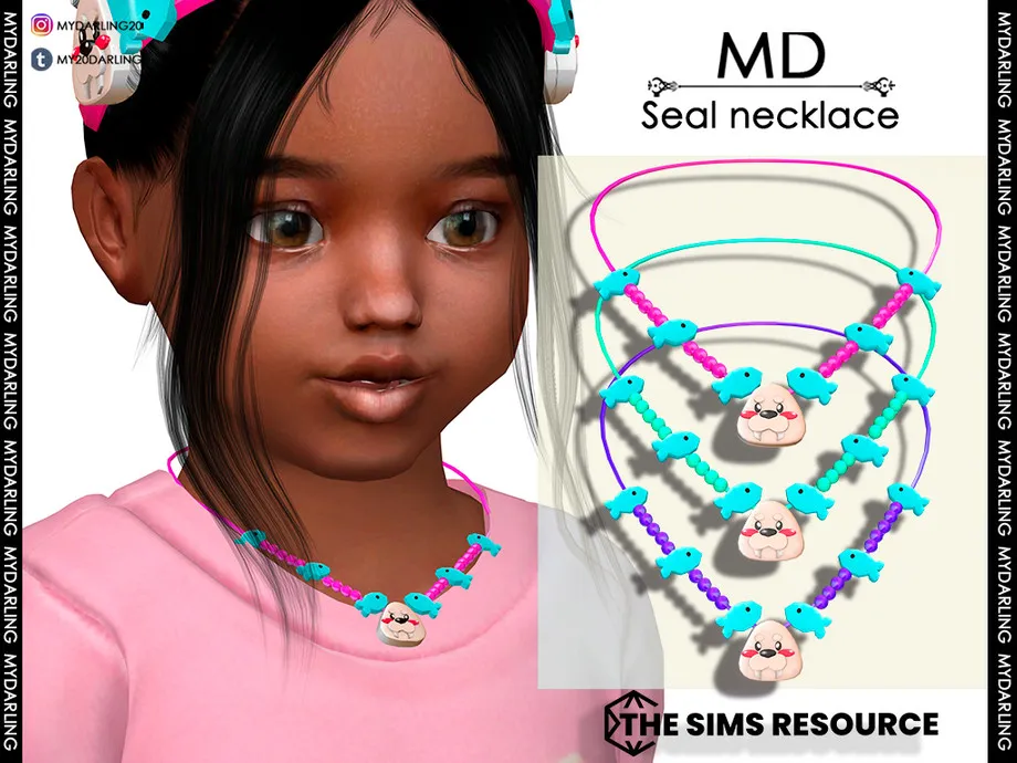 seal necklace for toddler