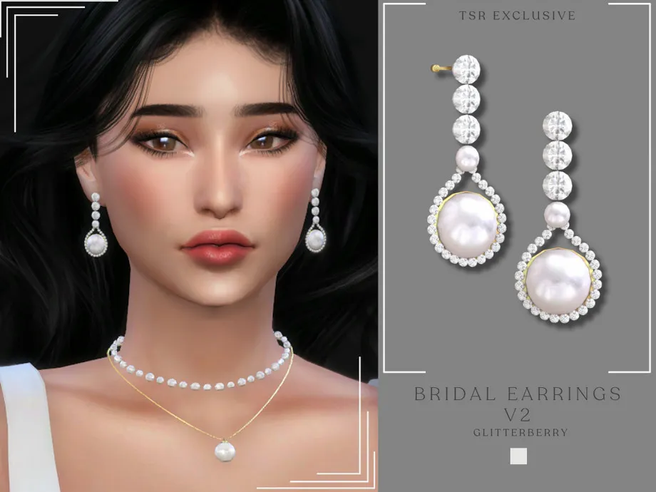 Diamond Bridal Earrings 2
