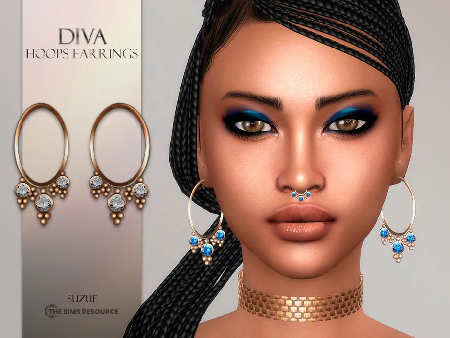 Diva Hoops Earrings