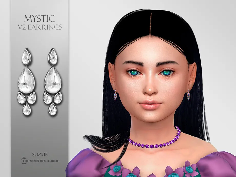 Mystic V2 Earrings Child