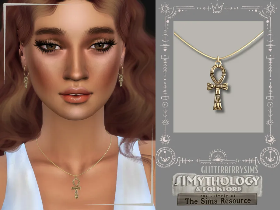 Simythology- Ankh Necklace