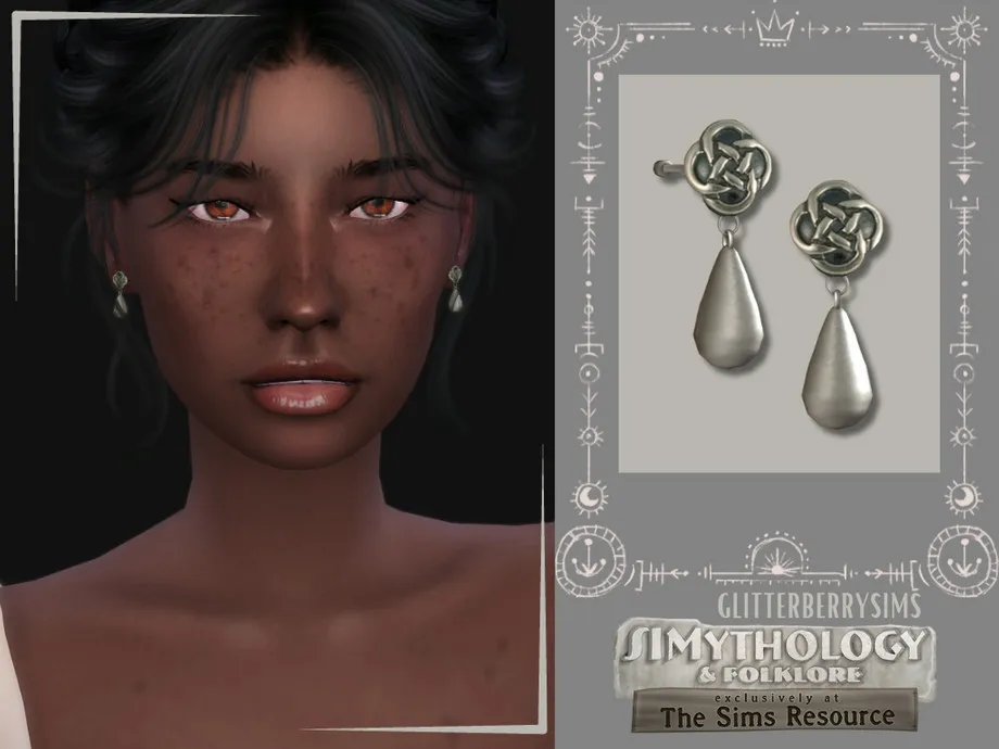 Simythology- Celtic Earrings