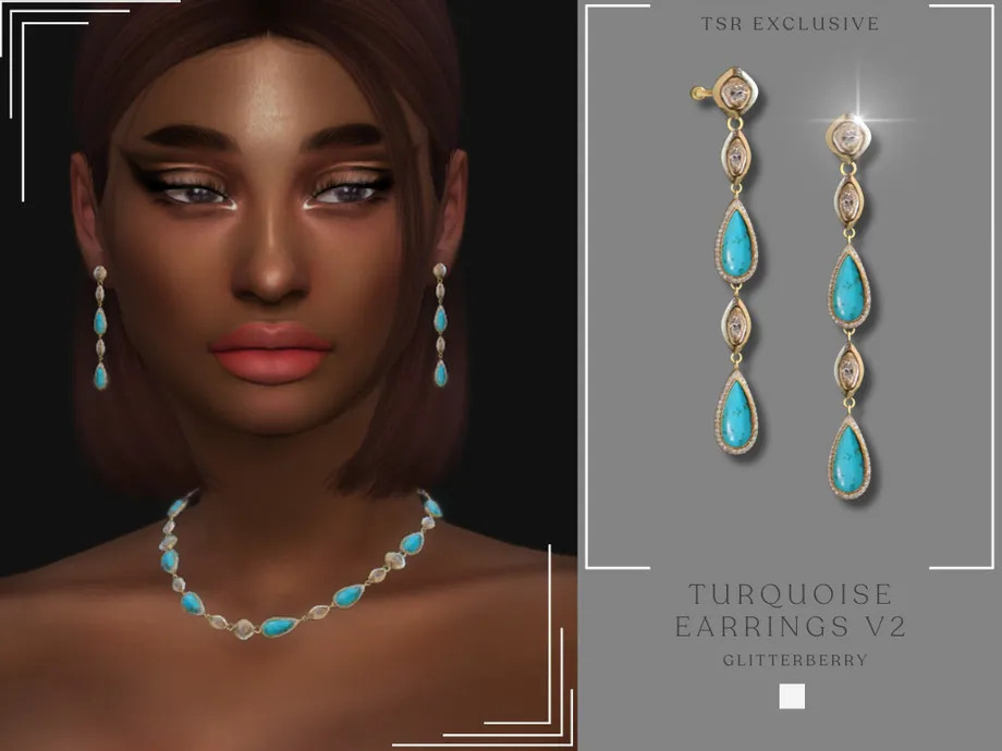 Turquoise Earrings v2