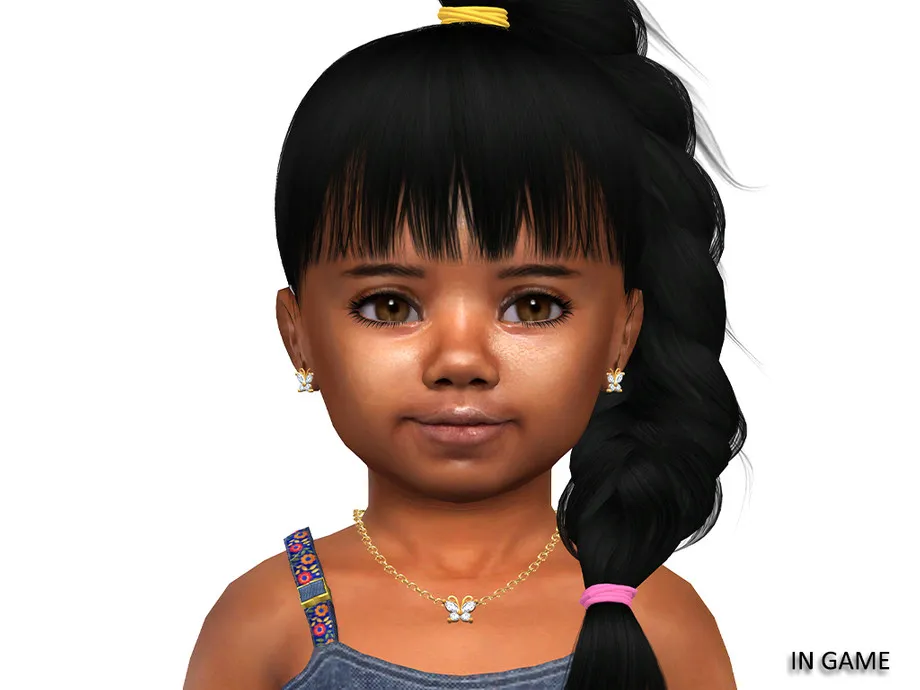 Butterfly Diamond Necklace for toddlers