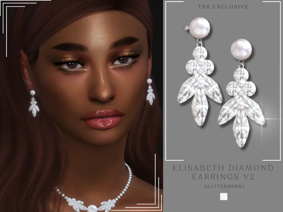 Elisabeth Diamond Earrings v2