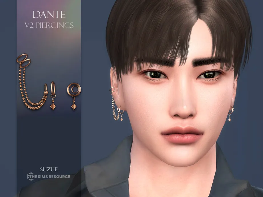 Dante v2 Piercings