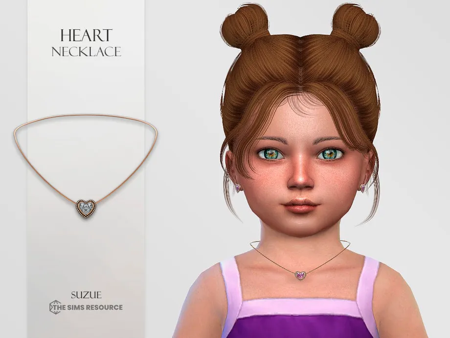 Heart Necklace Toddler