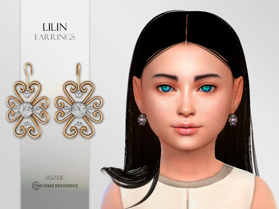 Lilin Earrings Child