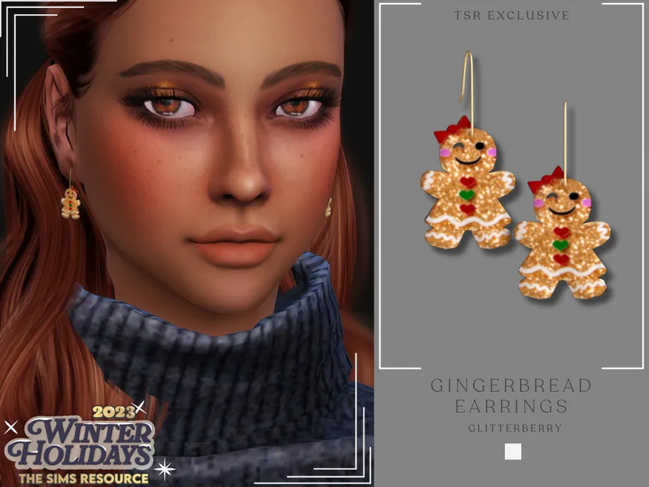 Gingerbread Earrings