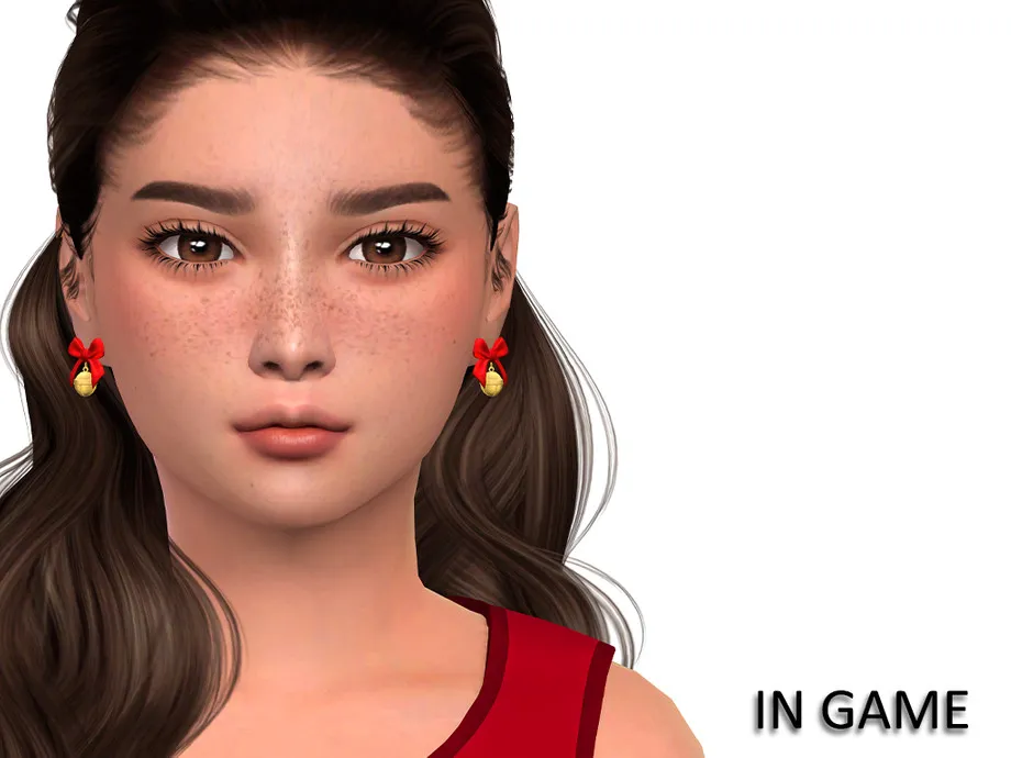 Jingle Bells Earrings for children