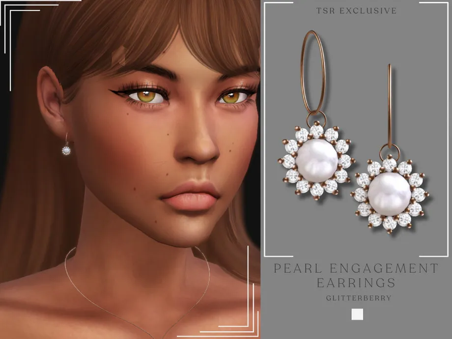 Pearl Engagement Earrings