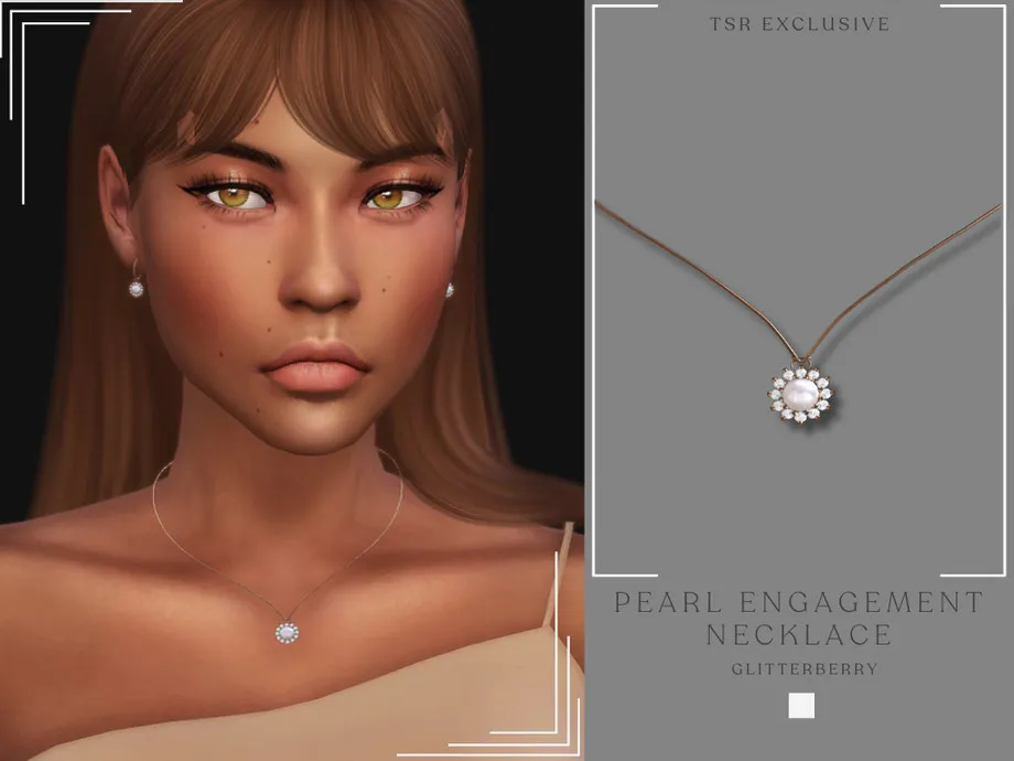 Pearl Engagement Necklace