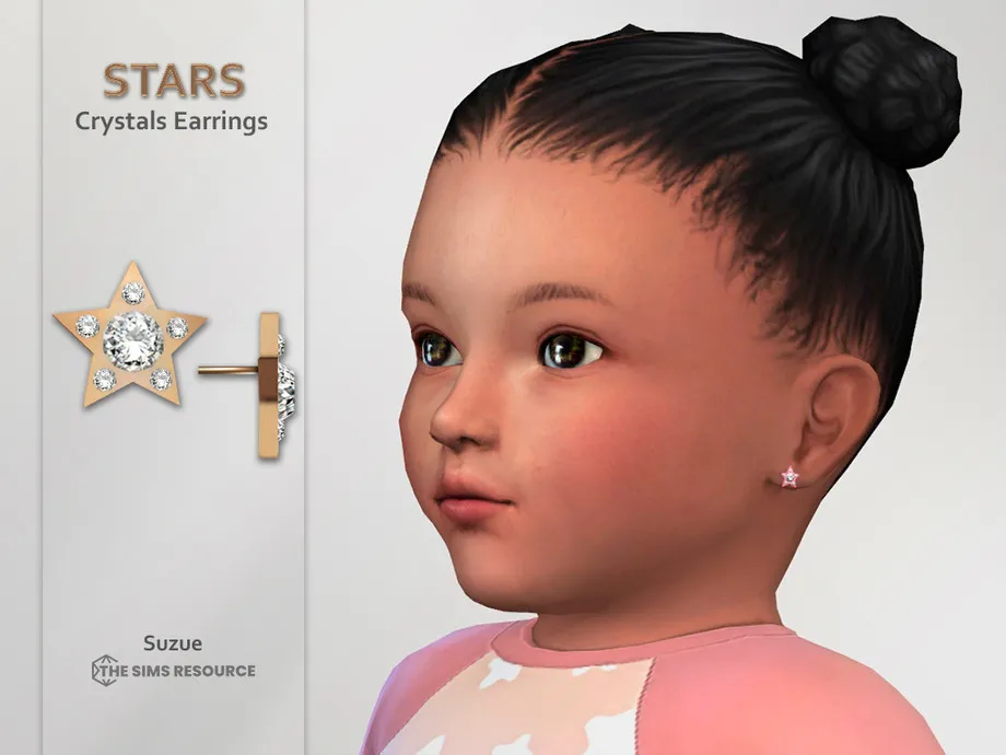 Stars Earrings Infant
