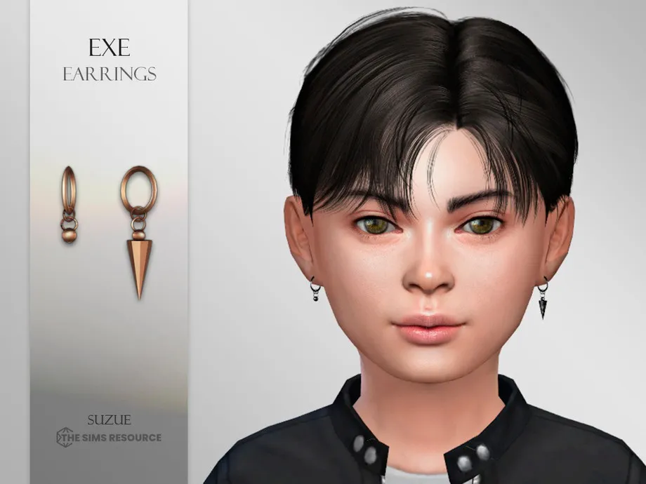 Exe Earrings Child