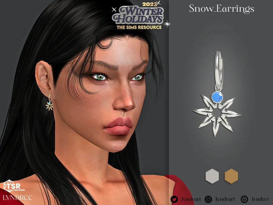 Snow Earrings